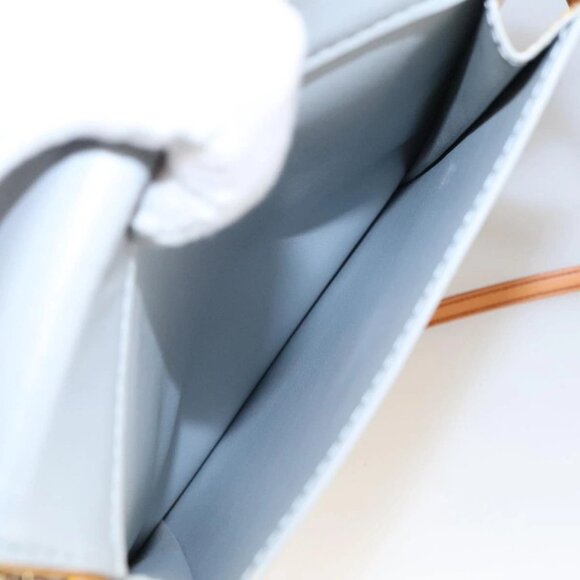 LOUIS VUITTON Monogram Vernis Motto Accessory Pouch Gris M91030 LV Auth 102106 - Picture 11 of 16